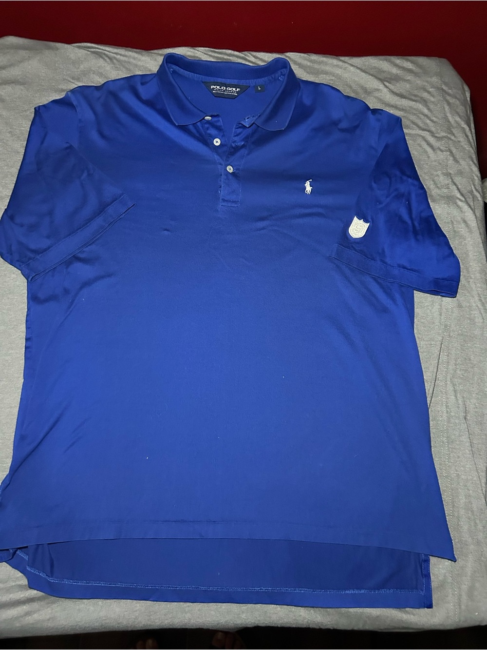 Ralph Lauren Polo Golf Men’s Royal Blue Short-Sleeve Polo